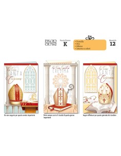 BIGLIETTI  CRESIMA PZ 6