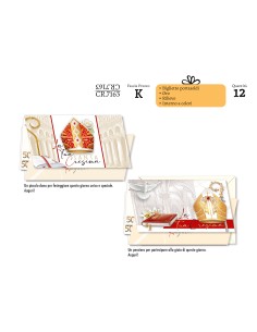 BIGLIETTI  CRESIMA PZ 6