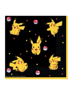 16 NAPKINS POKEMON 2024 33X33