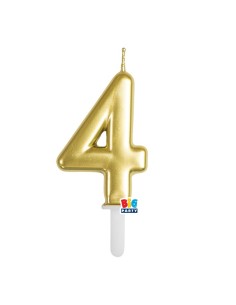 NUMERO CERA TINY PLUMP ORO ME.M.CM 7 N.4