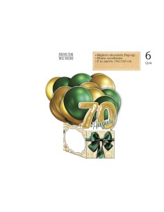 BIGLIETTI SUPER POP 70 PZ 6