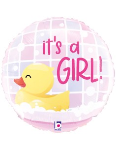 9"IT'S A GIRL RUBBER DUCKY CF.10