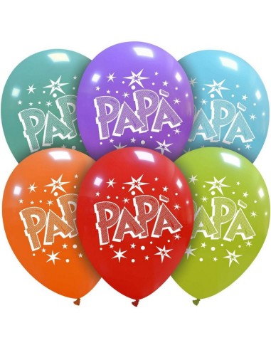 12"PALLONI STAMPATI PAPA PZ 100