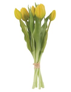 MAZZO 7 TULIPANI GIALLO H.30 CM