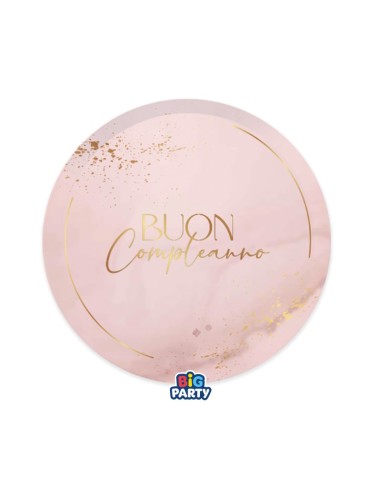 6 PIATTI CM 18 BUON COMPLEA.BLUS ROSE