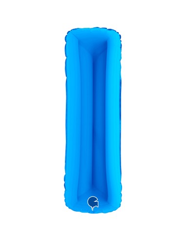 LETTERA I BLUE CM 102
