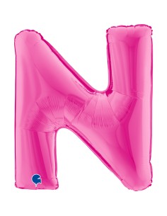 LETTERA N FUXIA CM 102