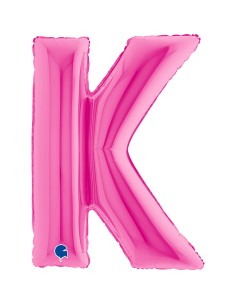 LETTERA K FUXIA CM 102