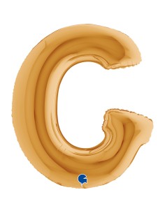 LETTERA G GOLD CM 102