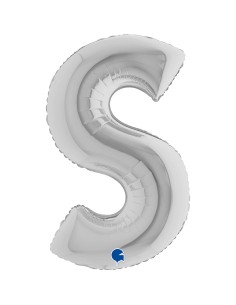 LETTERA S SILVER CM 102