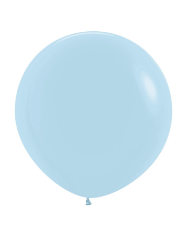PALLONCINO AZZURRO PASTELLO(640)24"CF.3