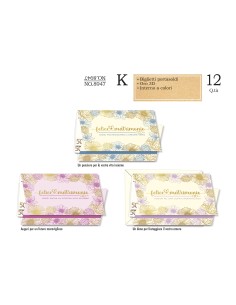 BIGLIETTO  NOZZE PORTASOLDI CF 6