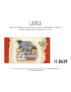 BIGLIETTINI CF 100 LAUREA
