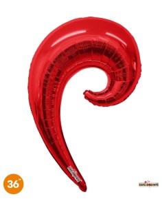 KURLY WAVE  ROSSO SS 36"
