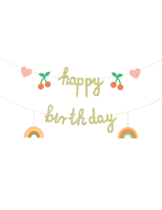 BANNER HAPPY BIRTHDAY 100X18 CM