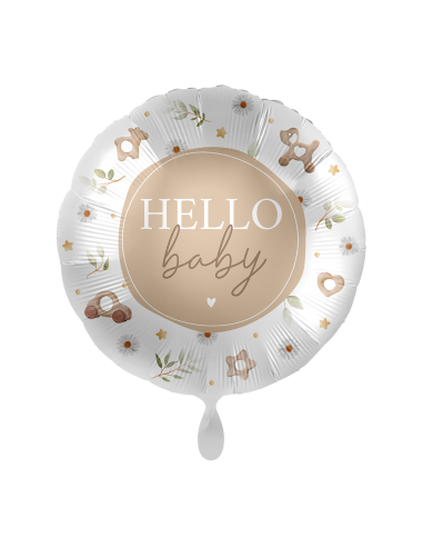 17"BALLOON HELLO BABY