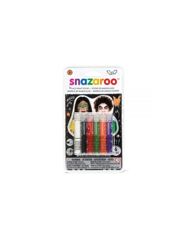 SET CRAYON STICKS HALLOWEEN PZ 6