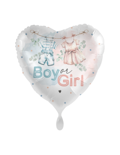 17"GENDER REVEAL - BABY CLOTHES -