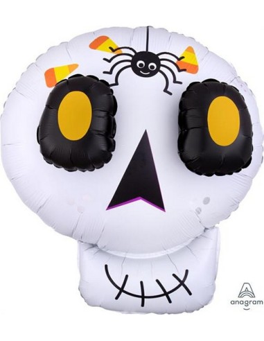 3D CUTE HALLOWEEN SKULL