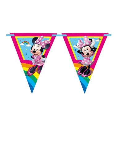 FESTONE BANDIERA MINNIE RAINBOW 2,3 MT.