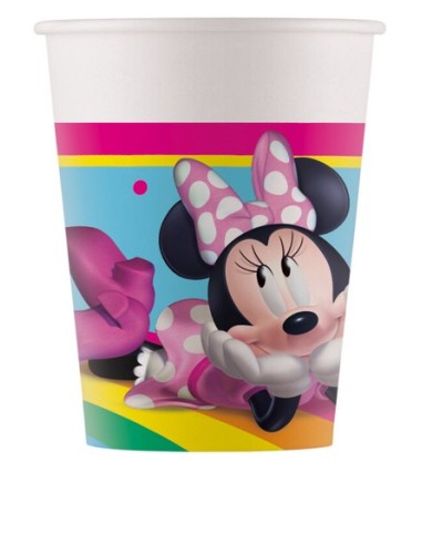 CF.8 BICCHIERI MINNIE RAINBOW 200 ML