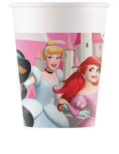 BICCHIERE CARTA 8 PZ PRINCESS CREA.YOURWORL