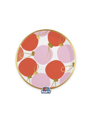 6 PIATTI MIX CM 18 CHRISTMAS CANDY