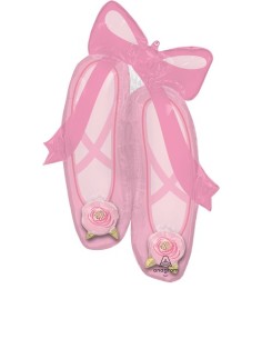 2S MULTI BALLON BALLERINA SLIPPERS