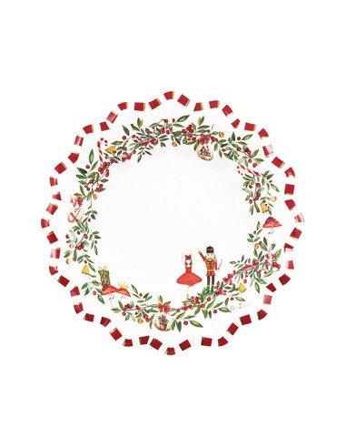 CF.8 PIATTI CHRISTMAS VINTAGE 24 CM