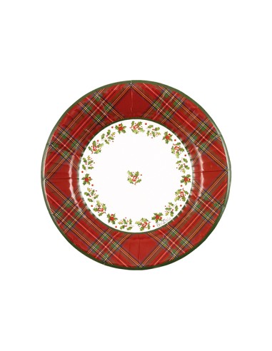 CF.8 PIATTI SCOTTISH CHRISTMAS 21 CM