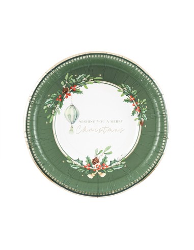 CF.8 PIATTI MERRY CHRISTMAS TO YOU 24 CM