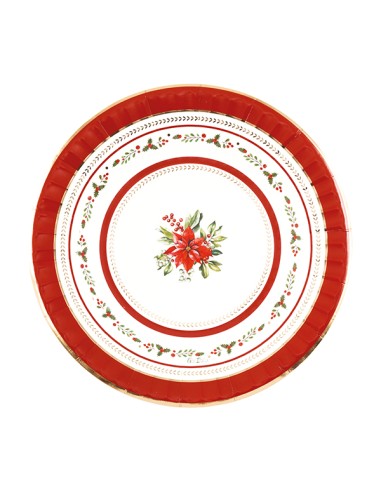 CF.8 PIATTI RED ROYAL 27 CM