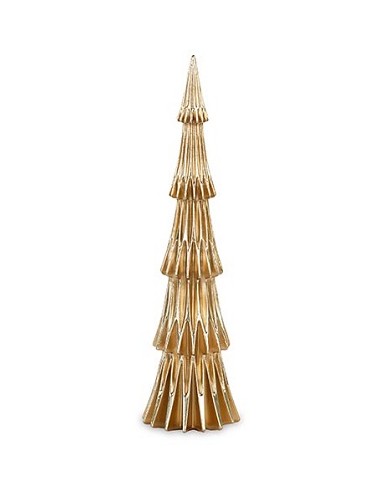 ALBERO PLISSE' ORO H.35 CM