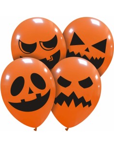 12"PALLONI STAMP.PZ100 FACCE ZUCCA MIX