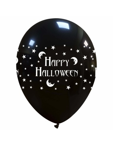 12"PALLONI STAMP.PZ100 HAPPY HALLOWEEN