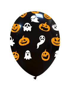 12"PALLONI STAMP.PZ100 ZUCCHE E FANTASMI