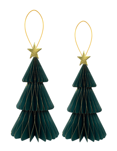 CF.2 ALBERO CARTA VERDE CON STELLA CM20-25 ASS.