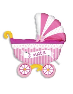 MYLAR BIG CARROZZINA ROSA