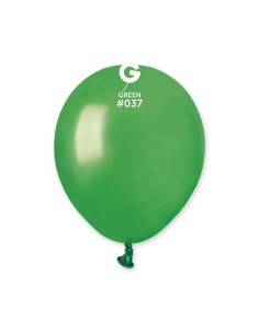 5"PALLONI LATTICE METALLIZZ.VERDE CF.100