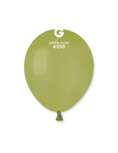 5"PALLONI LATTICE PAST.GREEN OLIVE CF100