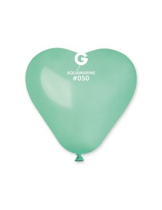 6"PALLONI CUORE PASTELLO TIFFANY CF.100