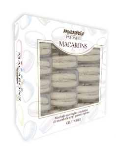 BOX 15 MACARONS NOCCIOLA BIANCO