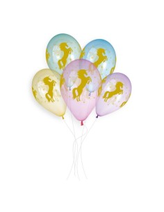 13" STAMPA UNICORNO ASS CF 25CRYSTAL