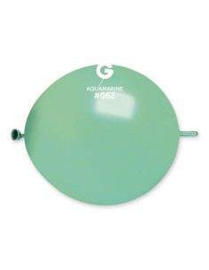 13"PALLONI LAT.LINK MET.ACQUAMARINE CF50