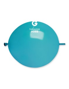 13"PALLONI LATT.LINK PAST.TURCHESE CF.50