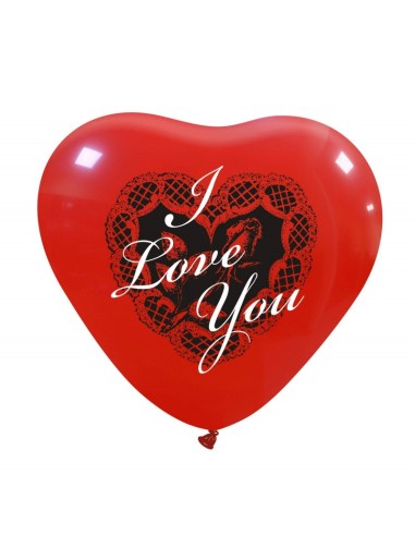 11"HRT RED I LOVE YOU PZ 100