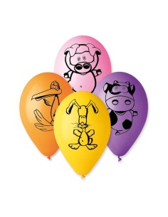 PALLONI STAMPATI CF 100 PZ FATTORIA