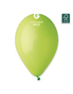 13"PALLONI LATTICE PASTELLO VERDE CF.50