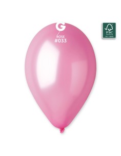 12"PALLONI LATTICE METALLIZZ.ROSA CF.50