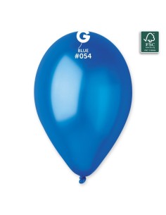 12"PALLONI LATTICE METALLIZZ.BLUE CF.50